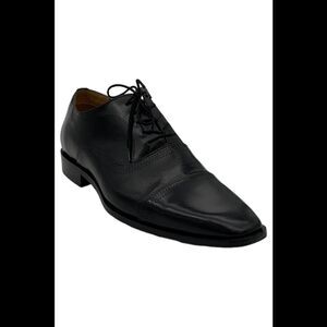 Flag LTD. Men's Noble Cap Toe Dress Shoes Black - Medium